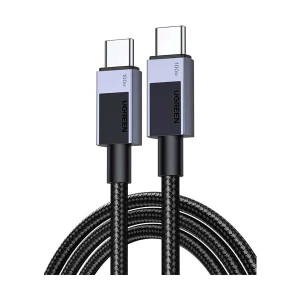 Ugreen L512 (35985) USB Type-C Male to Male, 0.5 Meter, Space Gray Data & Charging Cable #35985