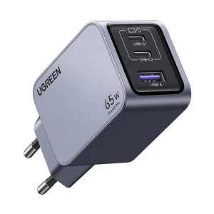Ugreen Nexode Pro X755 (25871) USB & Dual USB-C 65W GaN Charger / Charging Adapter #25871 (2 Pin, EU)