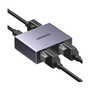 Ugreen NW301 (45311) RJ45 Female To Female Gigabit Ethernet Splitter (1 In 2 Out) #45311