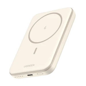 Ugreen PB560 (25207) 5000mAh Beige 15W Qi Certified Magnetic Wireless Charging Power Bank