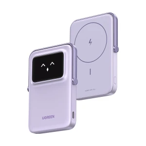 Ugreen PB571 (35606) Uno 5000mAh Purple 20W Magnetic Wireless Charging Power Bank #35606