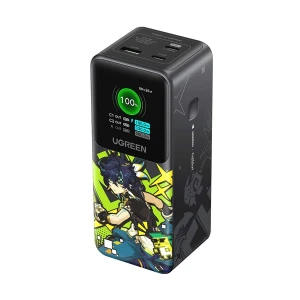 UGREEN PB721 (35524GI) 20000mAh Black 130W Fast Charging Power Bank Genshin Impact Edition with Digital Display #35524GI