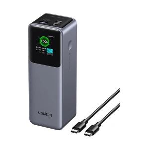 Ugreen PB722 (35525B) 25000mAh Gray 200W Power Bank with Digital Display #35525B