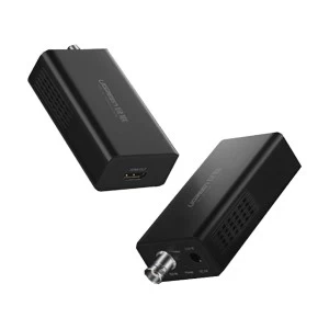UGREEN 40965 SDI Female to HDMI Female Audio & Video Black Converter