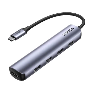 Ugreen 20197 Type-C Male to Quad USB, HDMI Female Converter # 20197