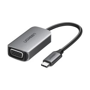 UGREEN 50315 Type-C Male to VGA Female Grey Converter