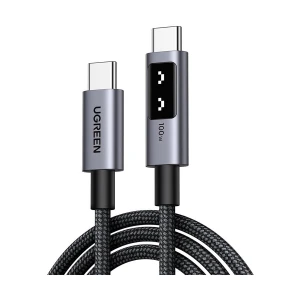 Ugreen Uno L509 (35513) USB Type-C Male to Male, 3 Meter, Black Charging & Data Cable #35513 (100W)