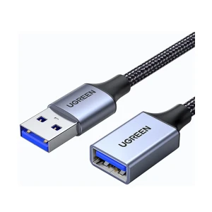 UGREEN US115 (25285) USB Type-A Male to Female, 5 Meter, Black Extension Cable # 25285