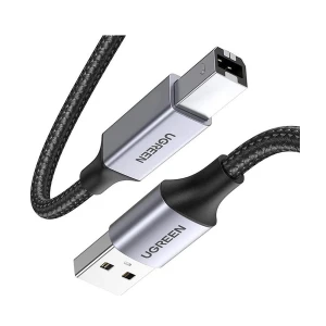 Ugreen US369 (80803) USB Type-A Male to Type-B Male, 2 Meter, Black Printer Cable #80803