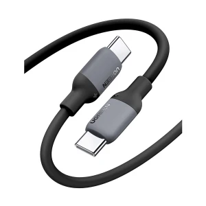 Ugreen US563 (15283) USB Type-C Male to Male, 1 Meter, Black Charging & Data Cable #15283