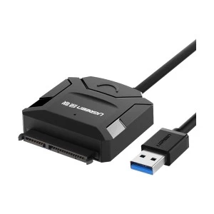 UGREEN 20231 USB Male to SATA Female 0.5 Meter Black Converter (20231)