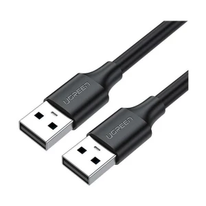 UGREEN 10310 USB Male to Male, 1.5 Meter, Black Cable # 10310