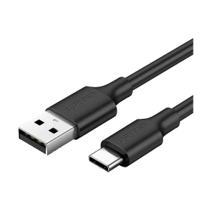 Ugreen USB Male to Type-C 0.25 Meter Black Data Cable # 60114