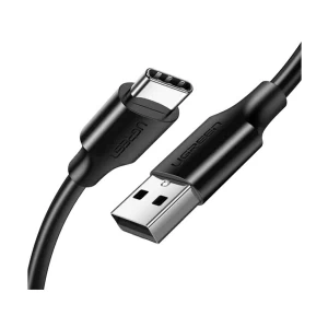 Ugreen 60116 USB Male to Type-C 1 Meter Black Charging & Data Cable #60116