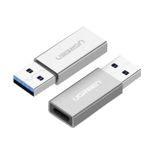 UGREEN 30705 USB Male to Type-C Female Silver Converter # 30705