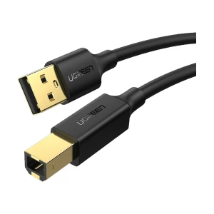 Ugreen 10350 USB Type-A Male to USB Type-B Male Black 1.5 Meter Printer Cable # 10350