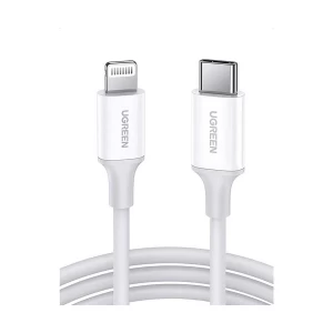 Ugreen US171 (60749) USB Type-C Male to Lightning Male, 2 Meter, White Cable #60749