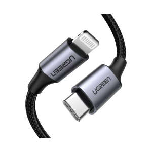 UGREEN 60760 USB Type-C Male to Lightning Black 1.5 Meter USB Cable # 60760