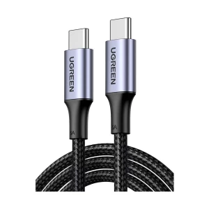 Ugreen 70429 USB Type-C Male to Male, 2 Meter, Black Data Cable #70429