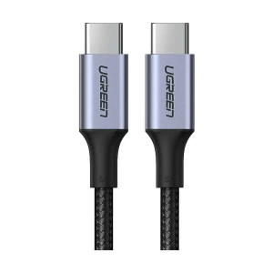 Ugreen US316 (90120) USB Type-C Male to Male, 3 Meter, Black Charging & Data Cable # 90120