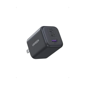 Ugreen X527 (65155) 45W GaN USB & Dual USB-C Black Charger / Charging Adapter #65155 (US)