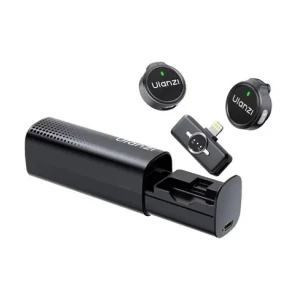 Ulanzi A21 Wireless Omni-Directional Lightning Black Microphone (1xRX, 2xTX)