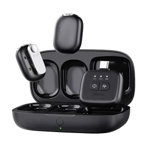 Ulanzi A30 Wireless Omni-Directional Lavalier Black Microphone (1xRX, 2xTX)
