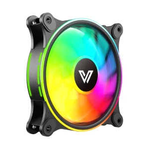 Value Top 1298S 120mm RGB (1xFAN) Black Casing Cooling Fan