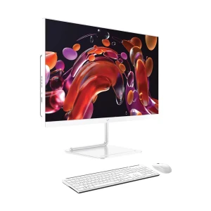 Value Top AIO GS40UW Intel N95 8GB RAM 23.8 Inch FHD Display White All in One PC