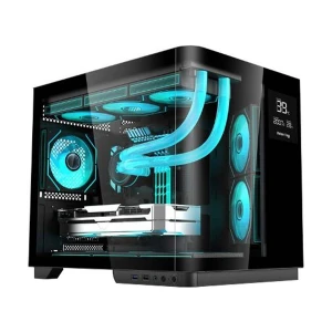 Value Top ARKVIEW RDF6 Mid Tower Micro-ATX (Tempered Glass) Black Gaming Desktop Casing