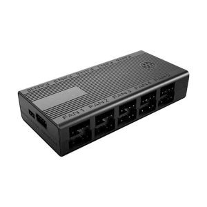 Value Top C5001 Black 10-Port ARGB Control HUB with AURA Cable