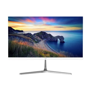 Value Top S22IFR100W 21.5 Inch FHD Display HDMI, VGA, Audio In White Monitor