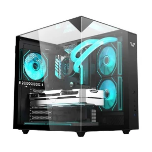 Value Top TWISTER 360 Mid Tower ATX Black Gaming Desktop Casing