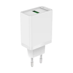 Vention FABW0-EU 1 Port USB 18W White Charger / Charging Adapter #FABW0-EU