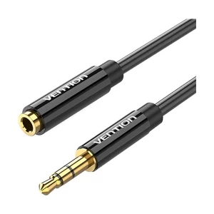 Vention BBZBH 3.5mm Male to Female 2 Meter Black Audio Cable # BBZBH