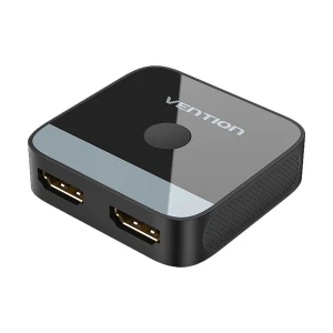 Vention AKOB0 HDMI Female to Female Black Bi-Direction 4K Switcher #2 in 1 out/ 1 in 2 out, AKOB0