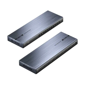 Vention AKQB0 HDMI Female to Female Black Splitter # 1 in 8 out, AKQB0-UK