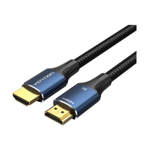 Vention ALGLJ HDMI 2.1 Male to Male, 5 Meter, Blue Cable #ALGLJ (8K)