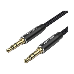 Vention BAWBG 3.5mm Male to Male, 1.5 Meter, Black Audio Cable # BAWBG