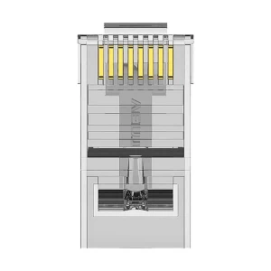 Vention IDDR0-100 CAT-6 UTP RJ45 Transparent Connector #IDDR0-100 (100 pcs)
