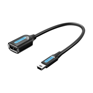 Vention CCTBB Micro USB Male to USB Female, 0.15 Meter, Black OTG Cable # CCTBB