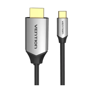 Vention CGSBH USB Type-C Male to HDMI Male 2 Meter, Black & Gray Cable # CGSBH