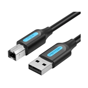 Vention COQBH USB Type-A Male to Type-B Male, 2 Meter, Black Printer Cable # COQBH