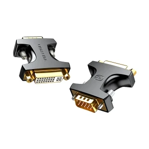 Vention DDDB0 VGA Male to DVI Female Black Converter #DDDB0