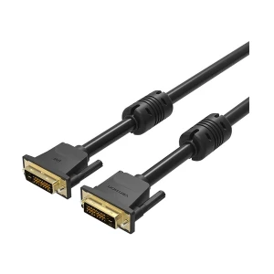 Vention EAABI DVI (24+1) Male to Male, 3 Meter, Black Cable #EAABI (1080p)