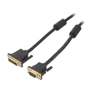 Vention EACBG DVI (24+5) Male to VGA Male, 1.5 Meter, Black Cable #EACBG (1080p)