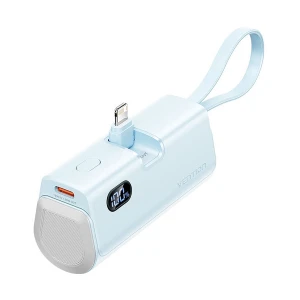 Vention FHRL0 4800mAh 22.5W Blue Power Bank with Digital Display #FHRL0