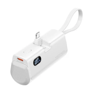 Vention FHRW0 4800mAh 22.5W White Power Bank with Digital Display #FHRW0