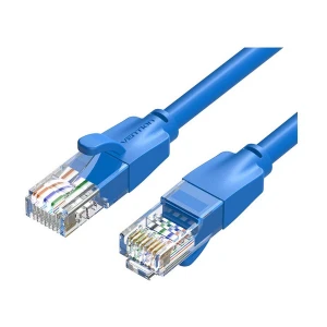 Vention IBELF Cat-6 UTP, 1 Meter, Blue Network Cable #IBELF, Patch Cord