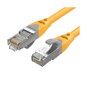 Vention IBHYJ Cat-6A SFTP, 5 Meter, Yellow Network Cable #IBHYJ Patch Cable